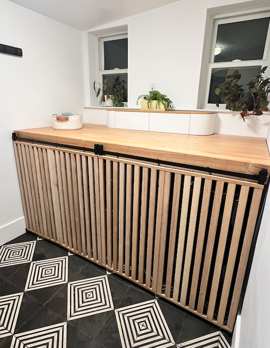 Laundry room detail