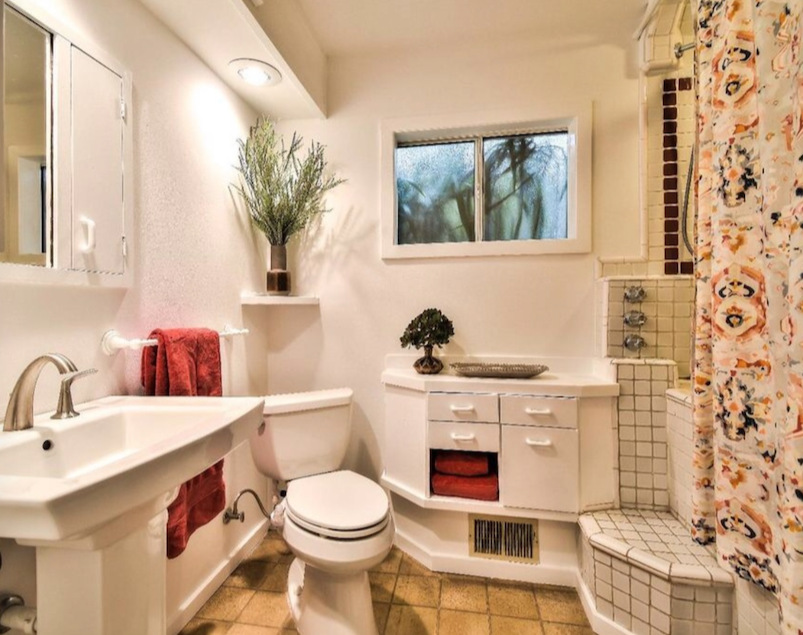 Guest bath before